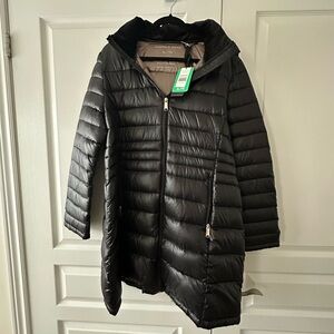 Andrew Marc premium down long puffer jacket